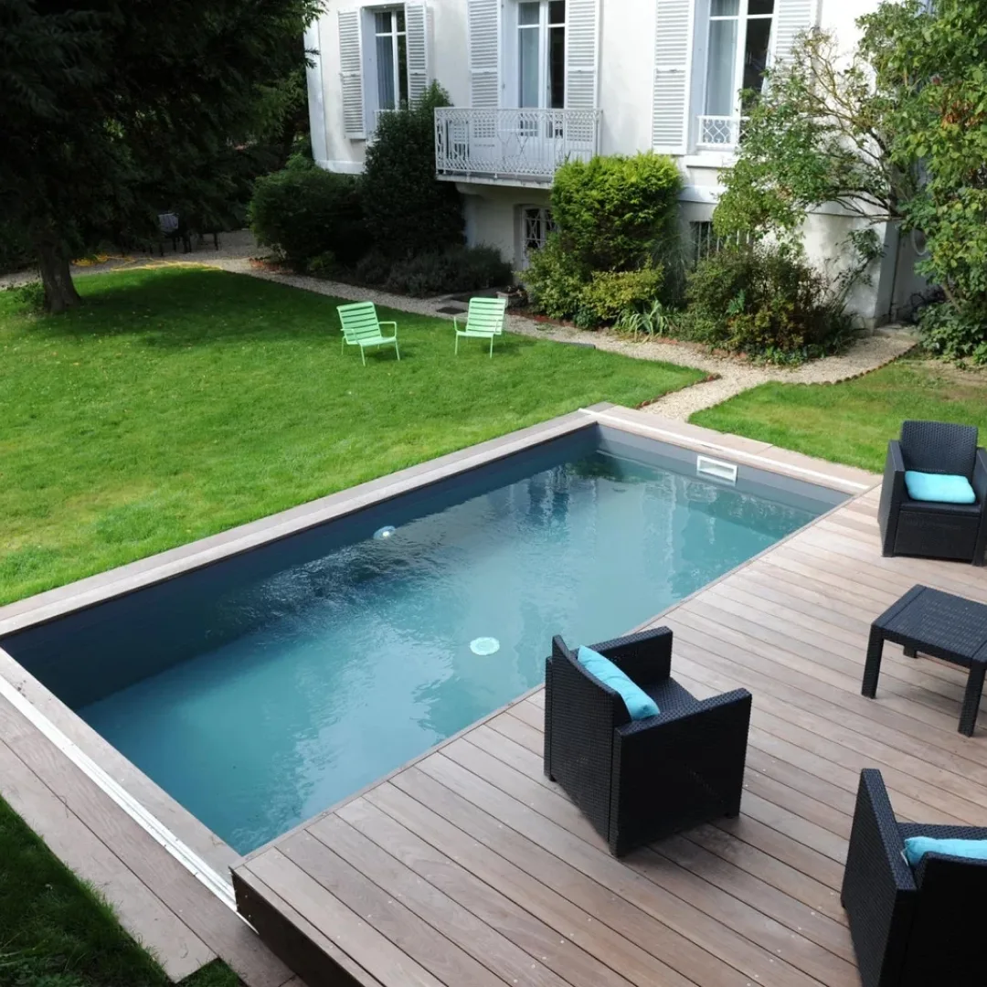 Раздвижная терраса для бассейна в Рыбинске