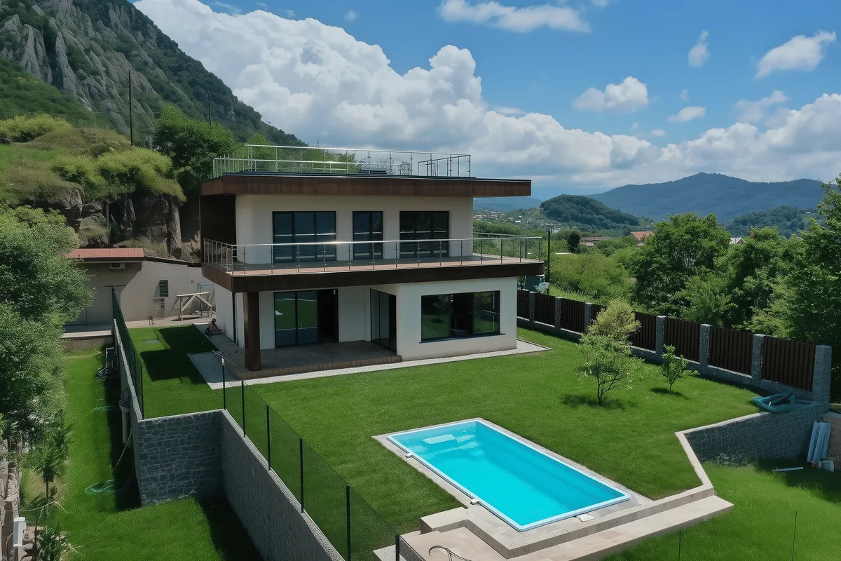 Композитный бассейн Laguna 6 — визуализация в Рыбинске