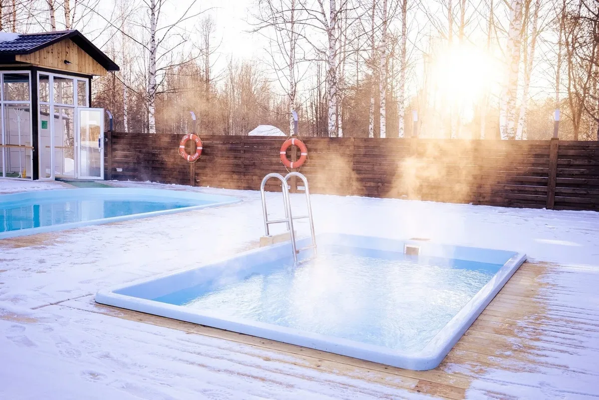 Композитный бассейн Laguna 4 — установка в Рыбинске