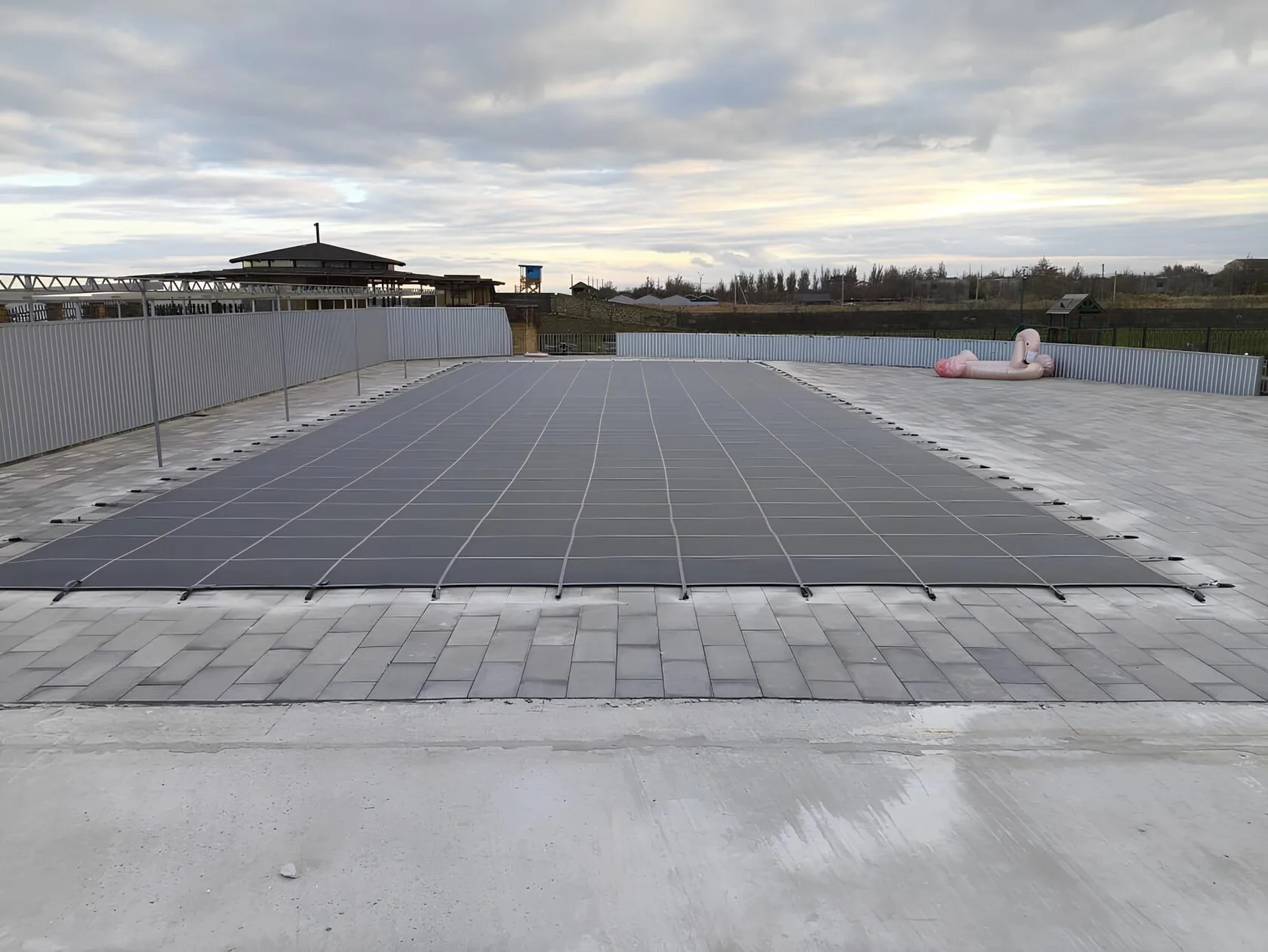 Защитное покрывало для бассейна в Рыбинске